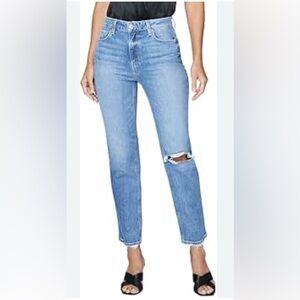 PAIGE Stella Distressed Straight Leg Jeans | New without Tags